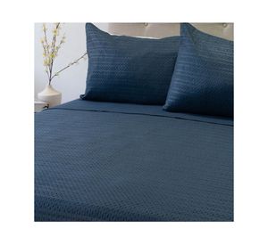 Quilt Boston azul 2 plazas