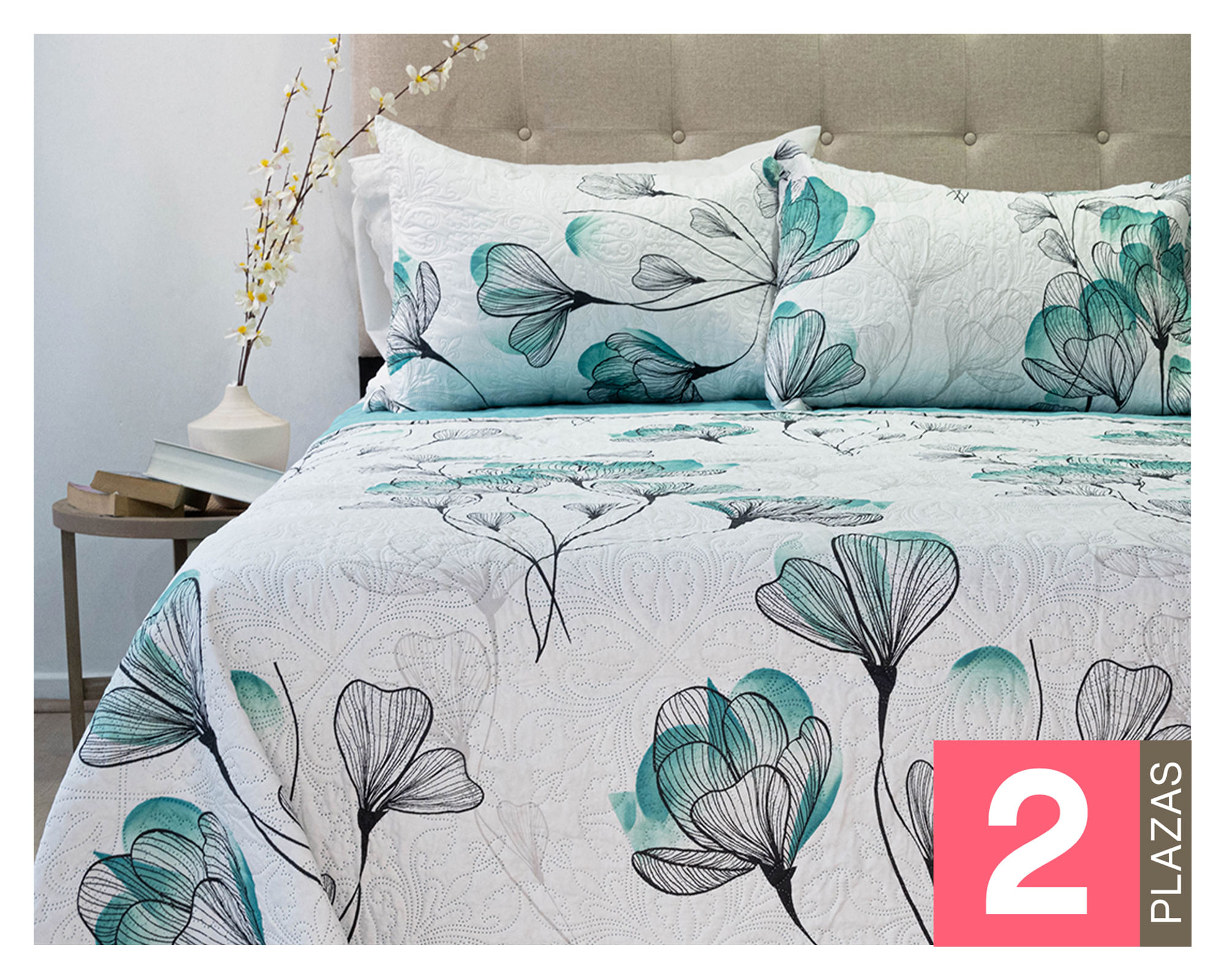 Doral Quilt Hotpress D11 Origins 2 plazas