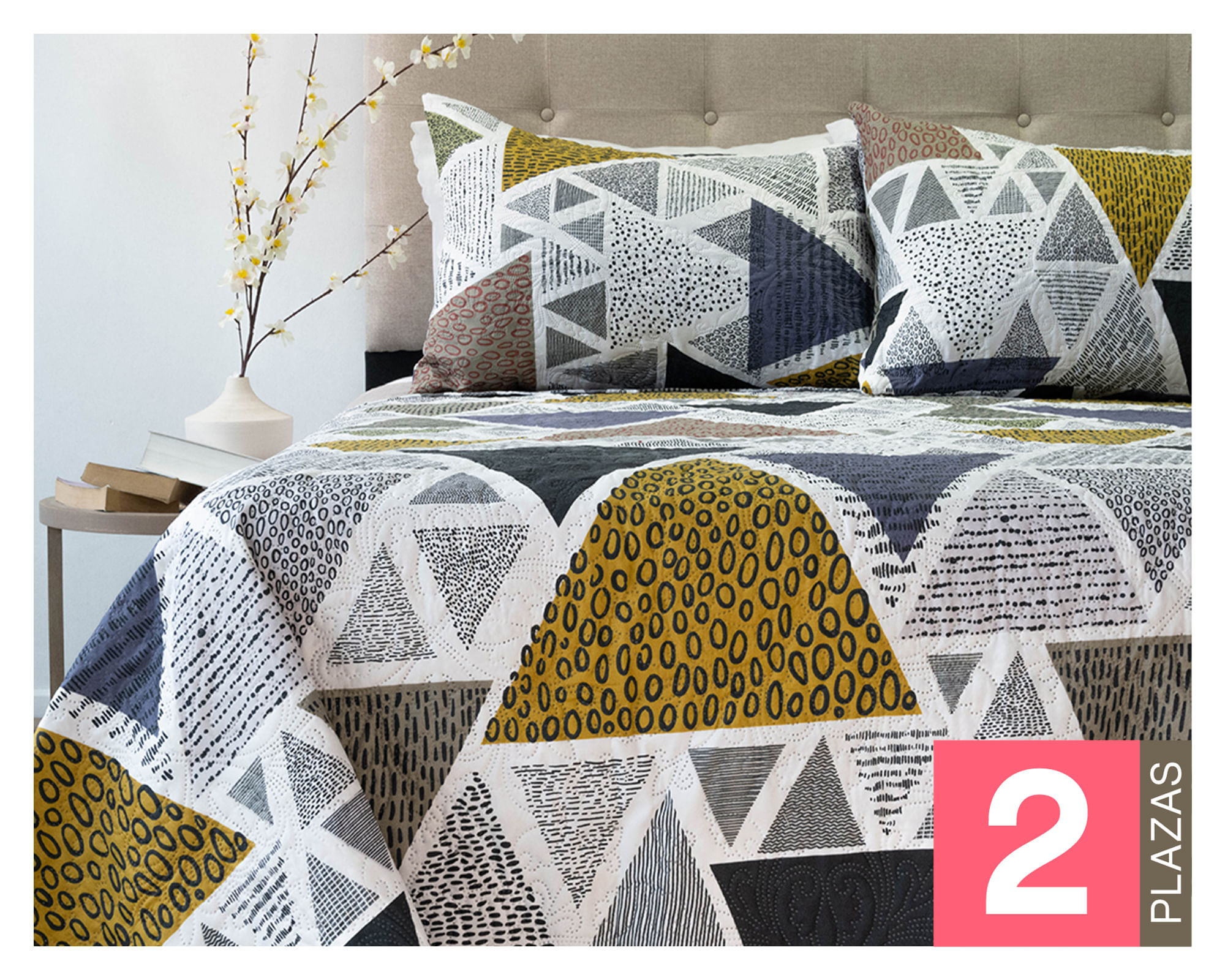 Doral Quilt Hotpress D7 Origins 2 plazas