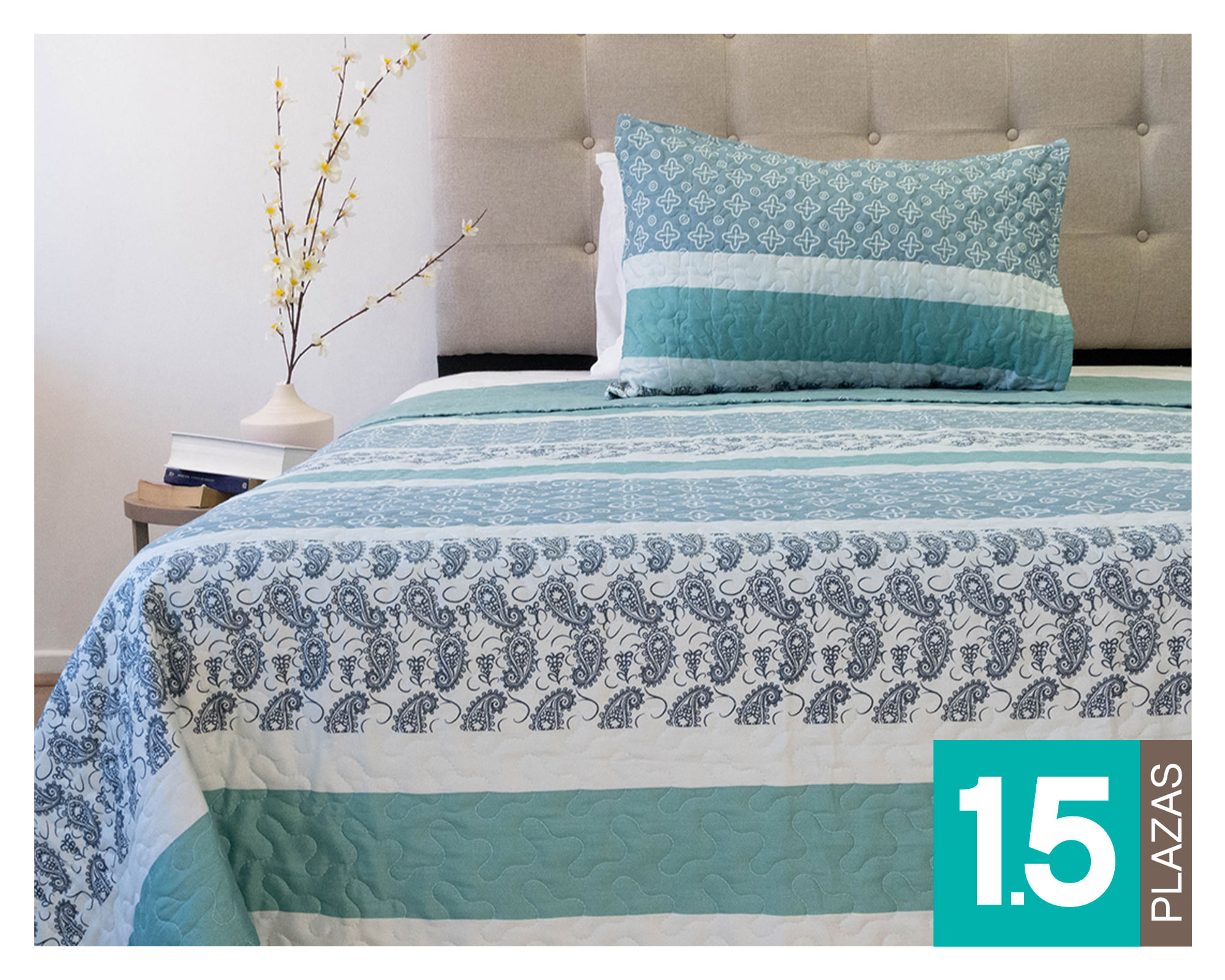 Doral Quilt D7 Stitchy 1.5 plazas