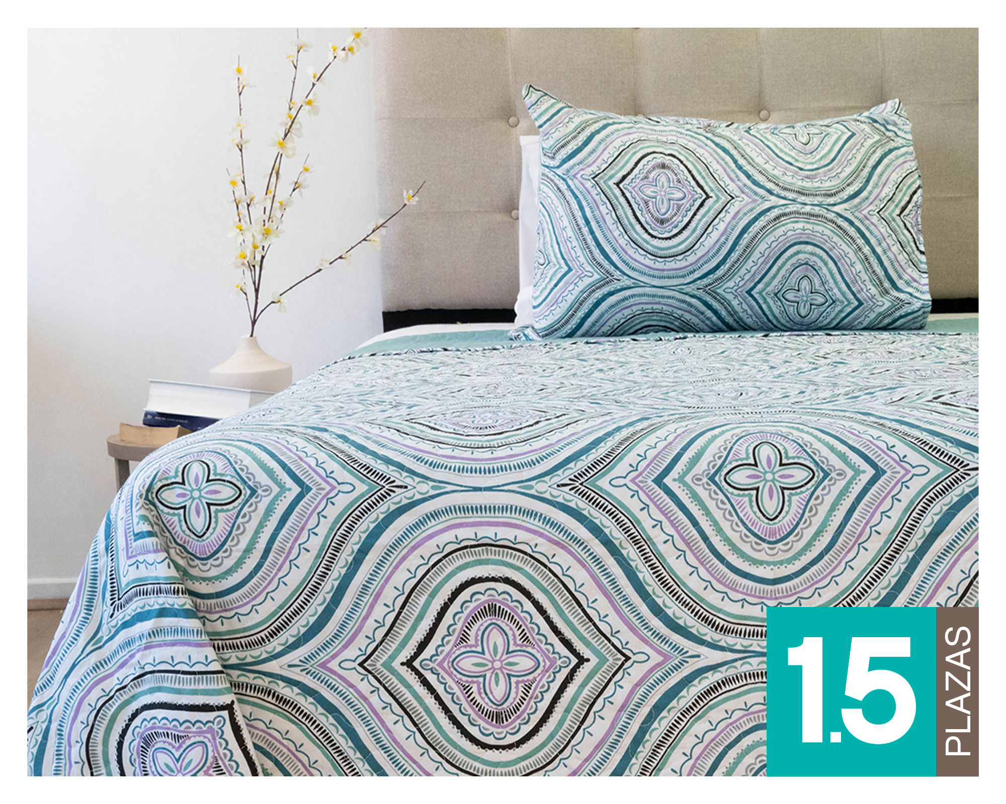 Doral Quilt D1 Stitchy 1.5 plazas