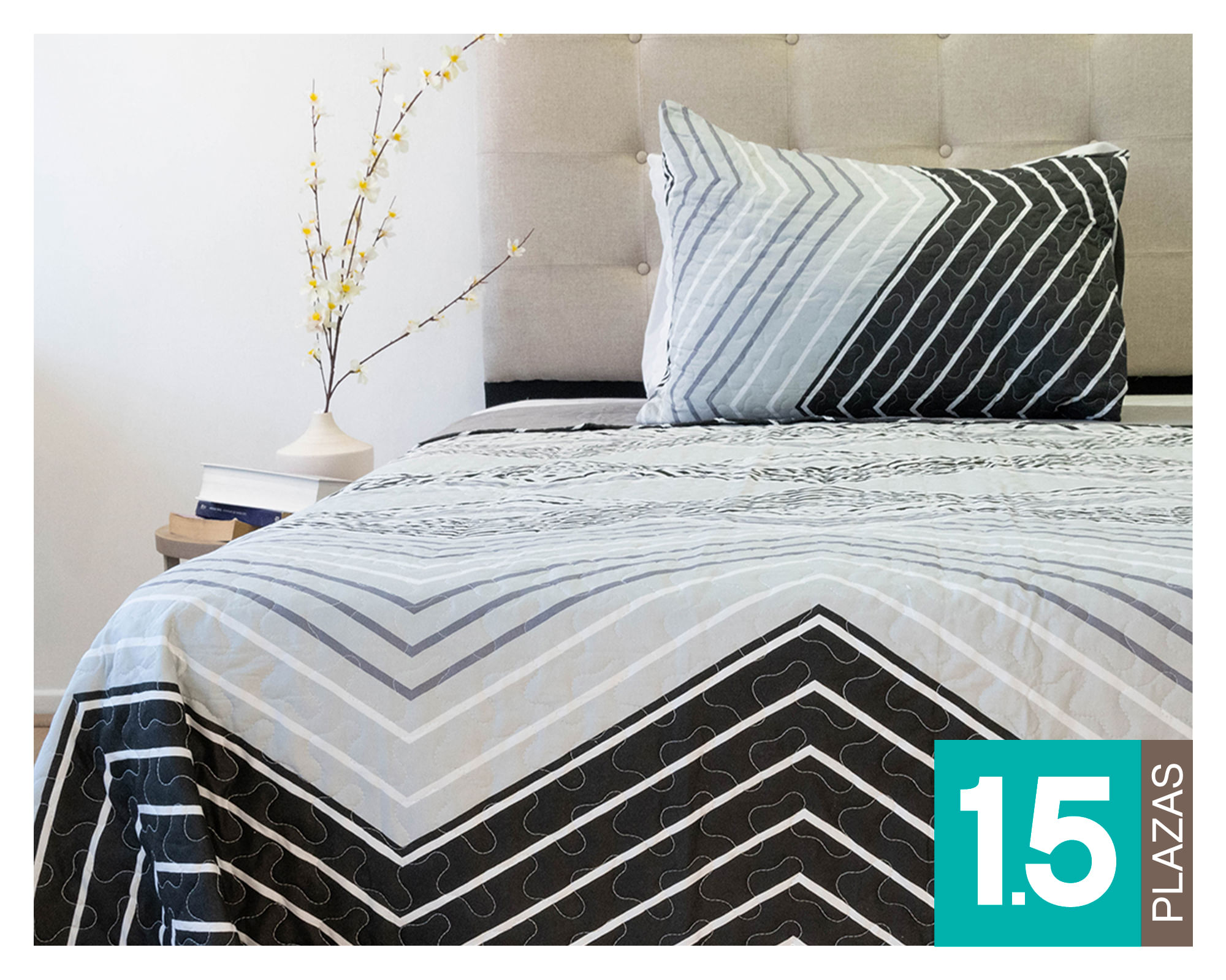 Doral Quilt D4 Stitchy 1.5 plazas