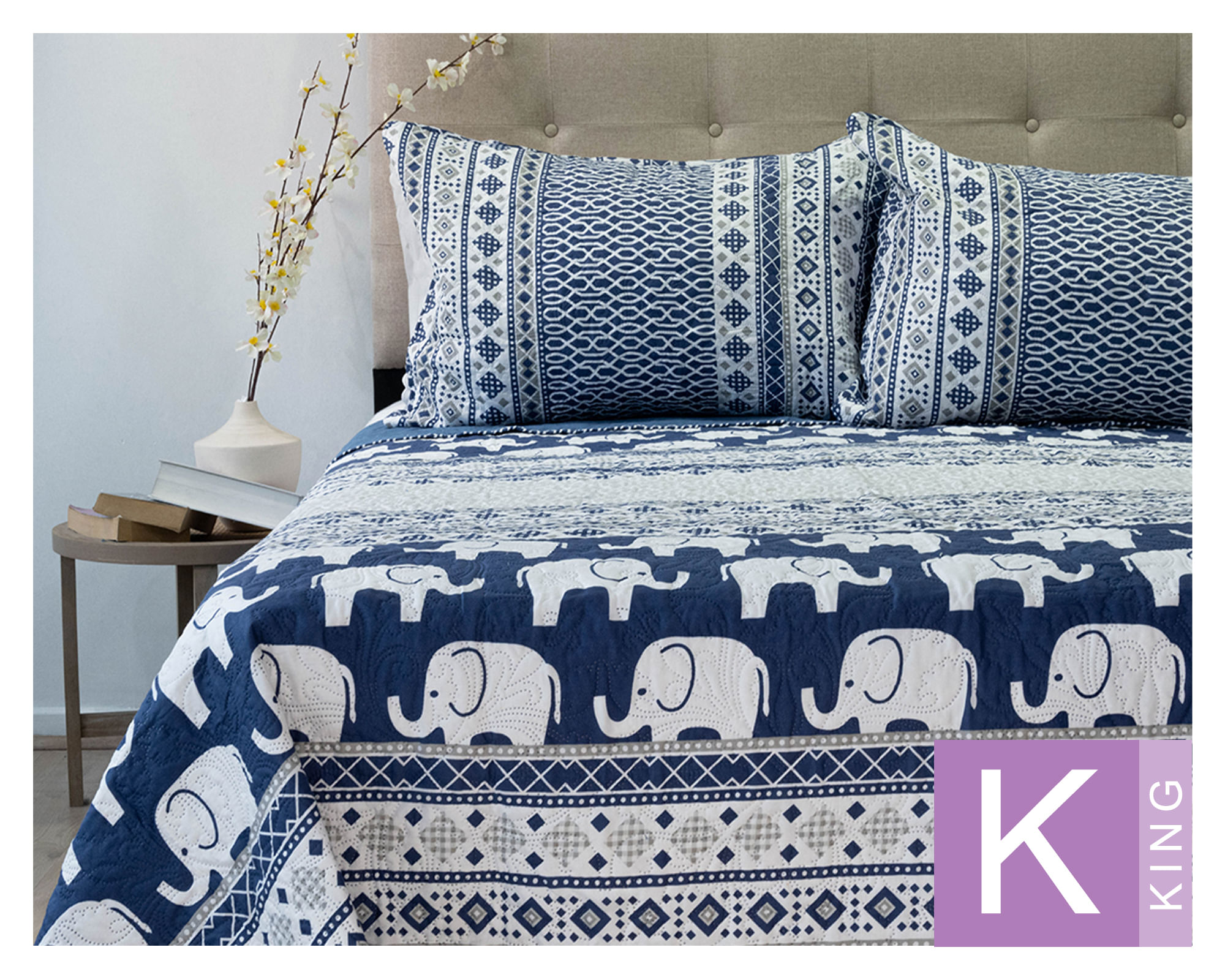 Doral Quilt Hotpress D9 Origins King