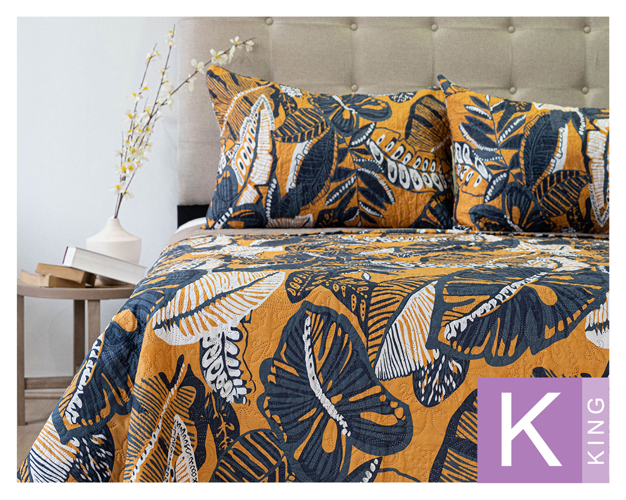 Doral Quilt Hotpress D3 Origins King