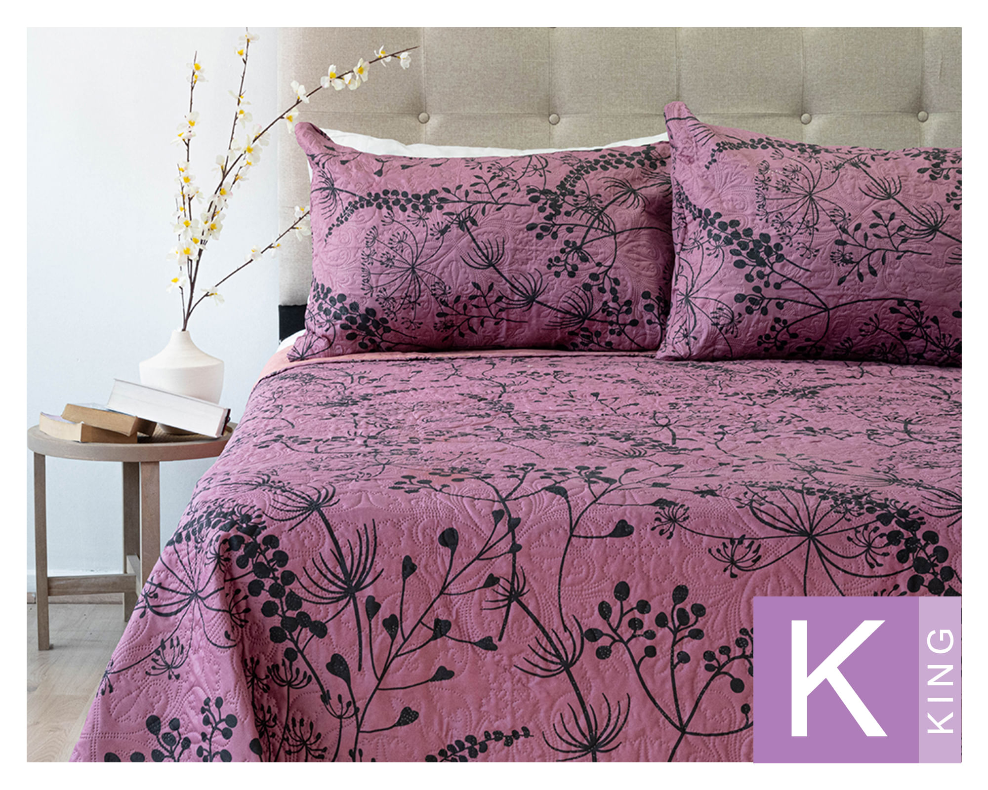 Doral Quilt Hotpress D17 Origins King