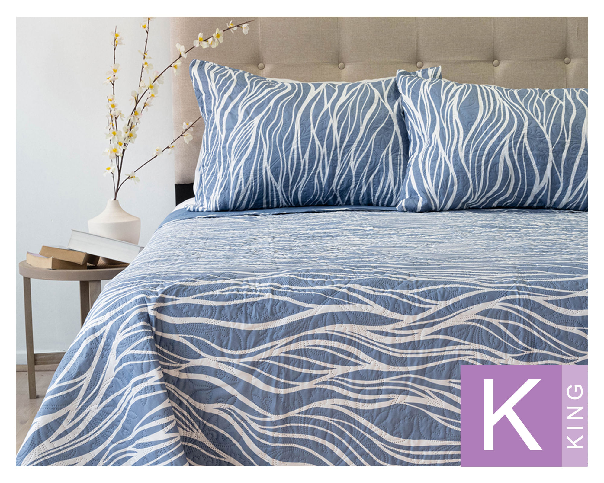 Doral Quilt Hotpress D1 Origins King