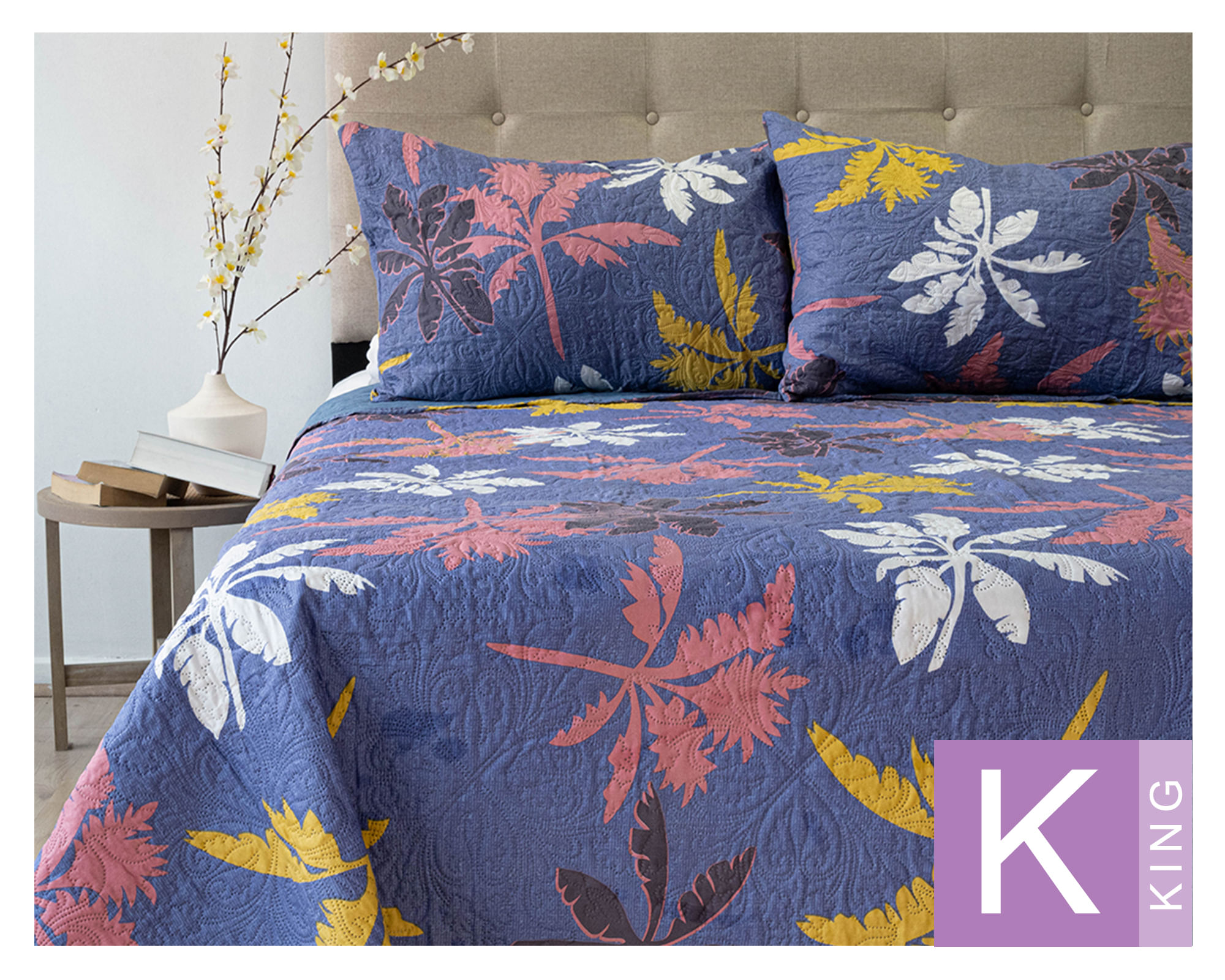 Doral Quilt Hotpress D10 Origins King