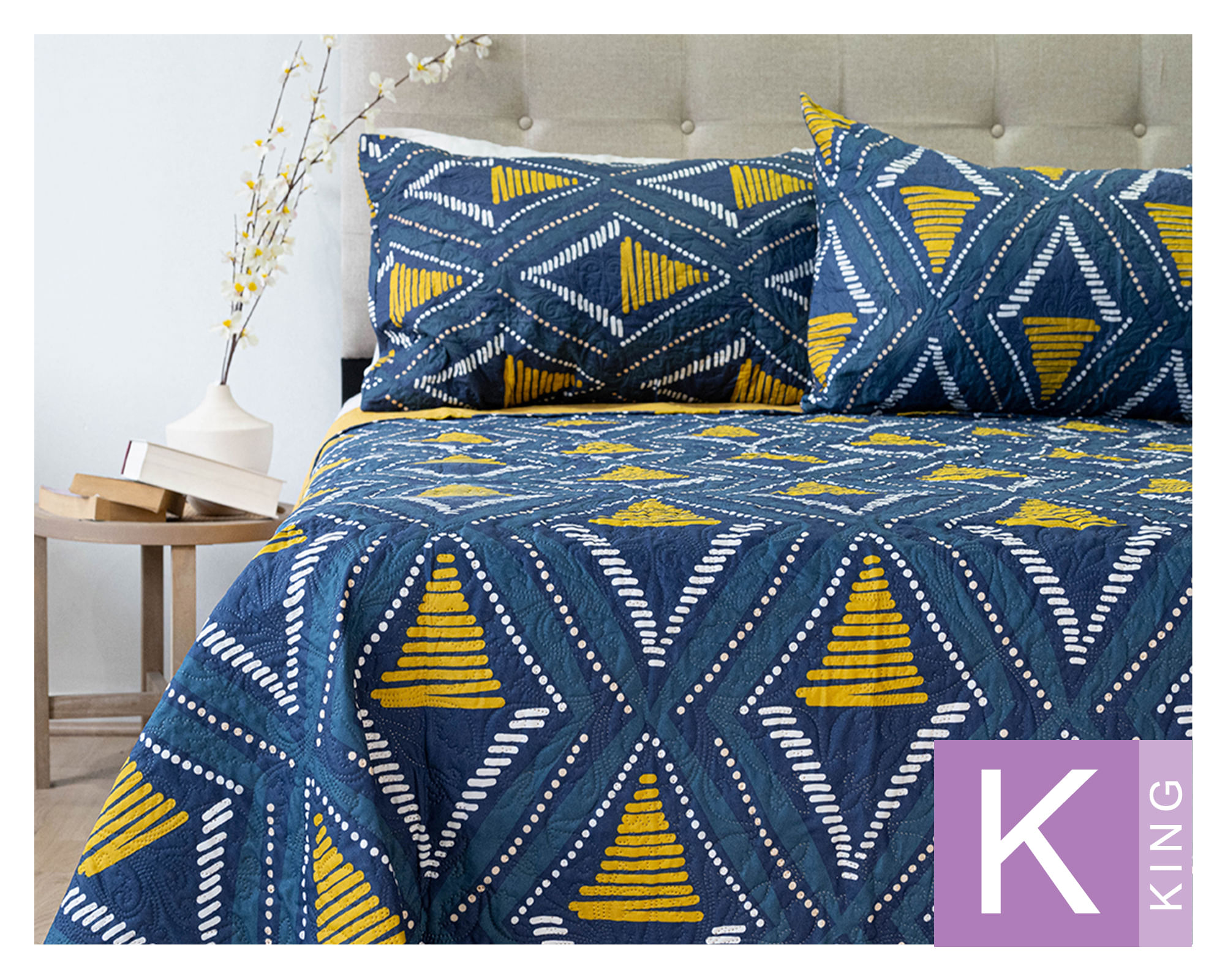 Doral Quilt Hotpress D6 Origins King