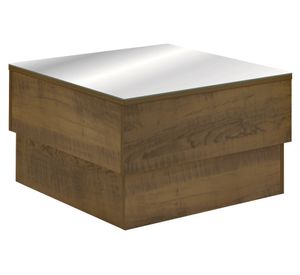 Mesa de centro cuadrada Parati 35x60x60 cm pino