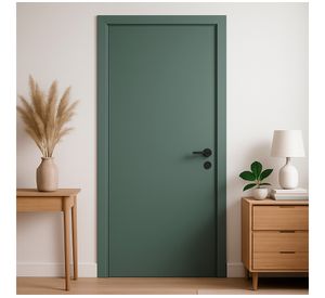 Puerta MDF/flexilam green 80x210 cm