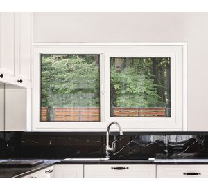 Ventana termopanel PVC 3 mm 121x100 cm