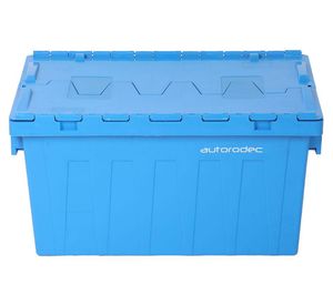 Caja logística azul 56 lt