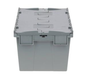 Caja logística gris 56 lt