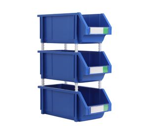 Caja organizadora azul 30 kg 3 unidades