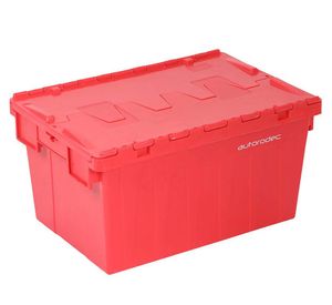 Caja logística rojo 56 lt