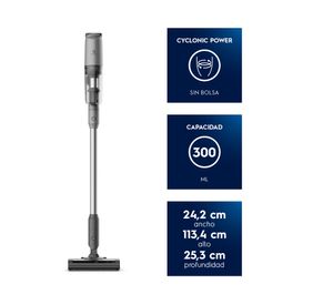 Aspiradora vertical inalámbrica 150W PTEC100