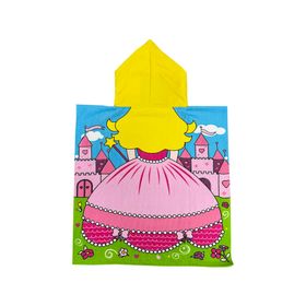 Toalla playa con capucha Princesa