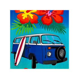 Toalla playa Aruba Combi 70x140 cm