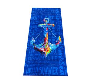 Toalla playa Aruba Ancla 70x140 cm