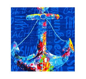 Toalla playa Aruba Ancla 70x140 cm