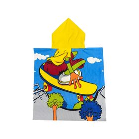 Toalla playa con capucha Skate