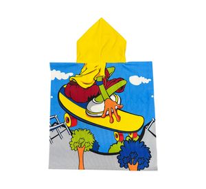 Toalla playa con capucha Skate