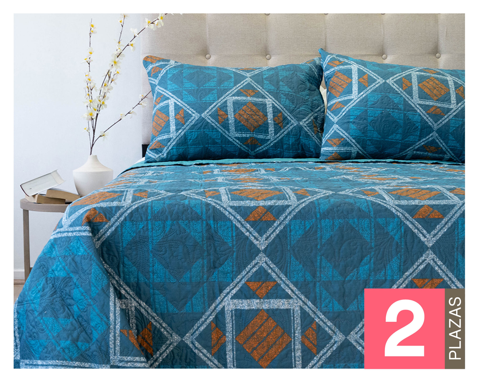 Doral Quilt Origins Hotpress D8 2 Plazas