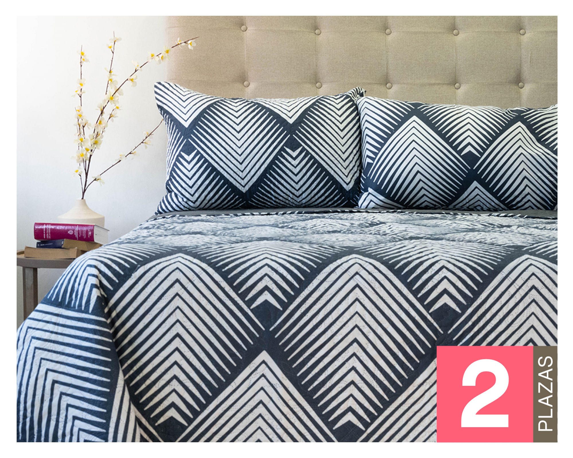 Doral Quilt Origins Hotpress D5 2 Plazas