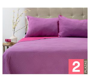 Quilt Origins Bicolor lila/fucsia 2 Plazas