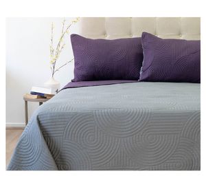 Quilt Origins Bicolor obispo/gris King