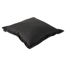 Cojín Loneta Tornado algodón Negro 45x45 cm