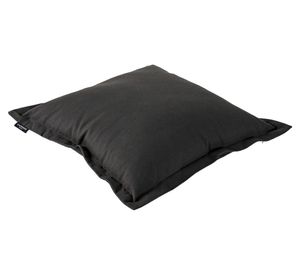 Cojín Loneta Tornado algodón Negro 45x45 cm