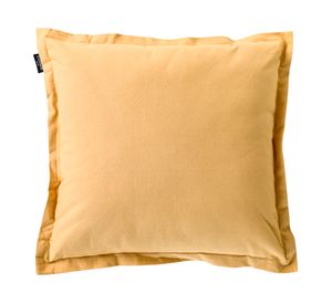 Cojín Loneta algodón mostaza 45x45 cm