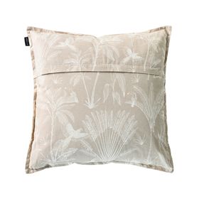 Cojín Wild algodón beige 55x55 cm