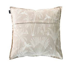 Cojín Wild algodón beige 55x55 cm