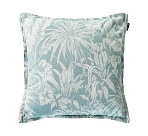 Cojín Jungle algodón verde 55x55 cm