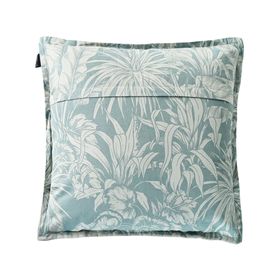 Cojín Jungle algodón verde 55x55 cm