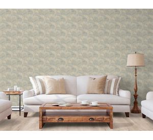 Papel mural Fibers 25823 hojas y tropical 53x1000 cm