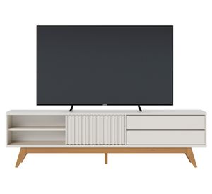 Rack TV 75" Venezza off white/café