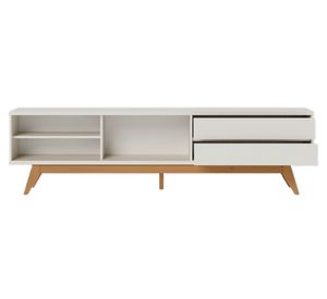 Rack TV 75" Venezza off white/café