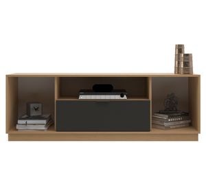 Rack TV 65" Paris nogal/grafito