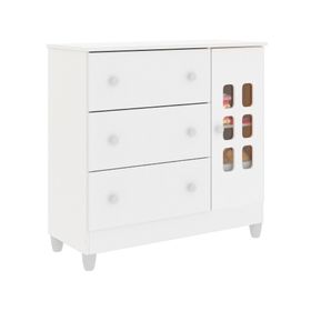 Cómoda María blanco 3 cajones