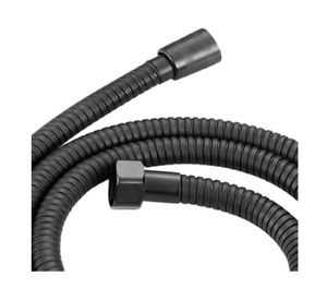 Flexibles metálico 175x2.5 cm matte black