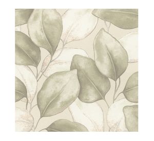 Papel mural Incanto 659870 hojas y tropical 53x1000 cm