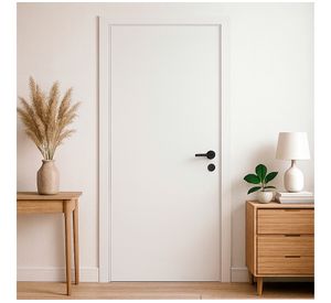 Puerta Flexilam MDF blanco 70x210 cm