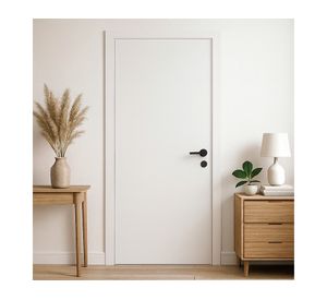 Puerta Flexilam MDF blanco 95x200 cm