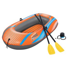 Bote inflable con remos Kondor 2000