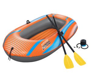 Bote inflable con remos Kondor 2000