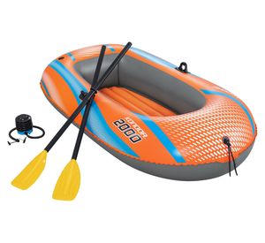 Bote inflable con remos Kondor 2000