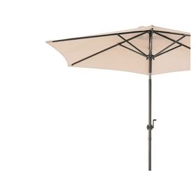 Sombrilla metálica 2,4 m crudo Outzen